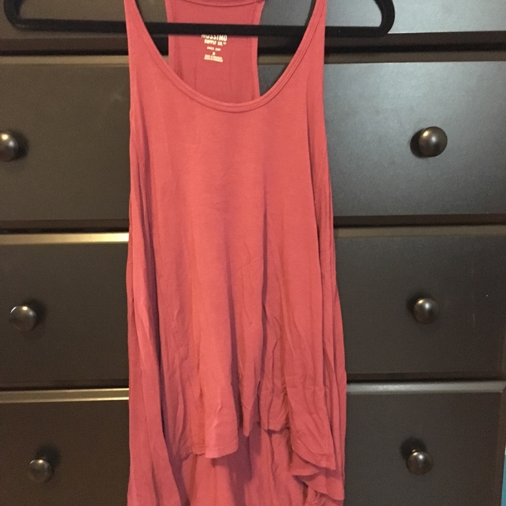Mossimo Co. Magenta Razorback Tank